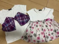 べべ　トップス　Tシャツ 2枚　110