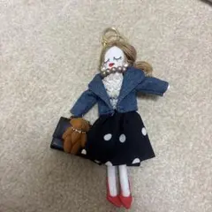 ドールチャーム キーホルダー付き　 ルルベちゃん