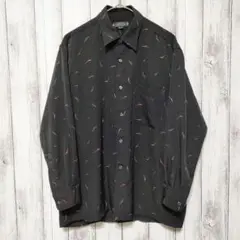 長袖シャツ　(M)　ブラック