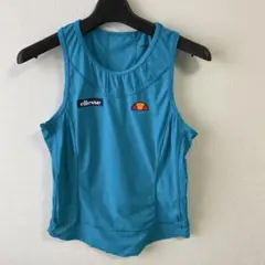 ellesse メッシュタンクトップ M 青