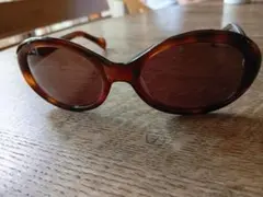 Calvin Klein ブラウン ラウンド型 サングラス