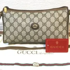 極美品♡希少紙タグ付き オールド GUCCIグッチ ショルダーバッグ
