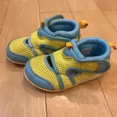 New Balance 506 ベビーサンダル イエロー/ブルー