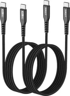 ❣️2本セット❣️USB Type C ケーブル 1.5M PD対応