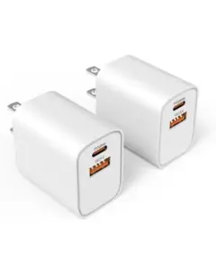 iphone 充電器 type-c PD 20W 2ポート タイプc 充電器