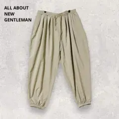 ニュージェントルマン サーカスパンツ ワイドパンツ ゆったり M 3408