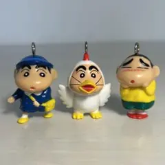 丸美屋 クレヨンしんちゃん マスコット 3体セット