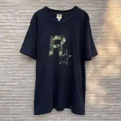 Rockstar Games マリファナ柄 迷彩柄 ロゴTシャツ 廃盤品
