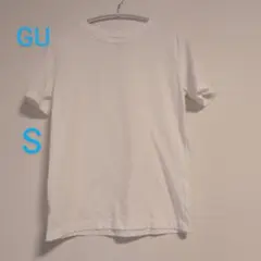 GU　ホワイト クルーネック Tシャツ Sサイズ