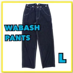 ウォバッシュ　パンツ　デニム　ヒッコリー　アメカジ　新品　ストライプ