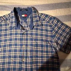 Tommy 半袖シャツ　チェック
