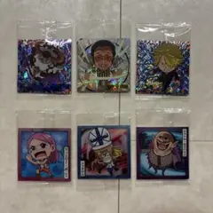 ワンピース　ウエハースシール　6枚セット
