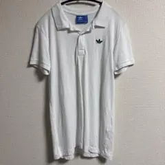 adidas ホワイト ポロシャツ Sサイズ