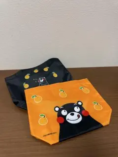 くまモン　オリジナルバッグ　ランチバッグ　2種セット　カゴメコラボ