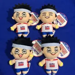 おまけ付！新品！サンシャイン池崎ボイスマスコットぬいぐるみ全3種類セット＋1個①