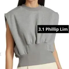 ✨美品✨ 3.1 Phillip Lim フレンチテリー シャーリングトップス