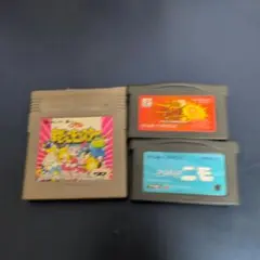 ゲームボーイアドバンス ゲーム3本セット