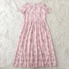 【未使用】KID BLUE キッドブルー フラワー ロング ワンピース パジャマ