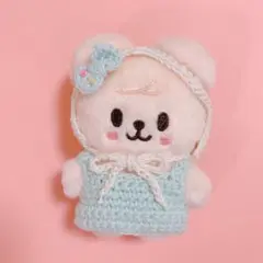 skzoo 10cmぬい リボンちゃんセット(水色) パピーム