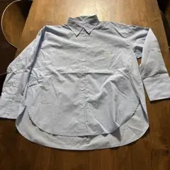 水色 長袖ボタンダウンシャツ 新品未使用
