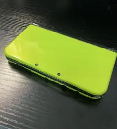 New 3DS LL ライムグリーン 本体 充電器付き