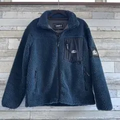 camp7 ボアジャケット ブルー