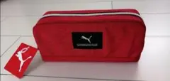 PUMA 赤 ペンケース