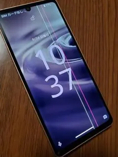 ジャンク　 画面縦線あり SHARP AQUOS sense6 スマートフォン