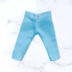 オビツ11 ねんどろいど どーる 服 パンツ ライトブルー