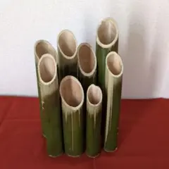 竹製の一輪挿しセット　手作り