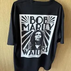 LL ボブ・マーリー バックプリント Bob Marley ブラック Tシャツ