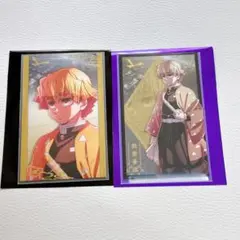 劇場版鬼滅の刃無限城編描き下ろしイラストフォトカードAB我妻善逸 2点