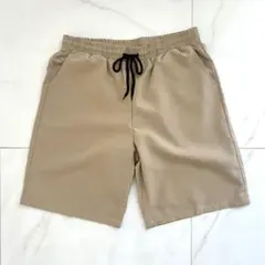【大きめ】ハーフパンツ　ショートパンツ　短パン　半ズボン　ウエストゴム春•夏•秋