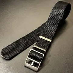 18mmシングルパスNATO アジャスタブル ブラック