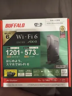BUFFALO WSR-1800AX4S/DBK Wi-Fi 6ルーター