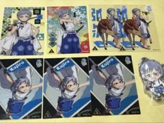 逃げ上手の若君　逃げ若　弧次郎　クリアカード　ラバスト　ガチャガチャ　セット
