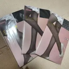 新品黒ストッキングM〜L3足セット