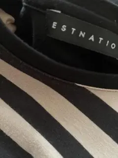 エストネーション　ESTNATION ストライプ ボーダー　Tシャツ