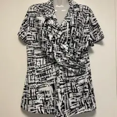 リエべ　カシュクール半袖トップス