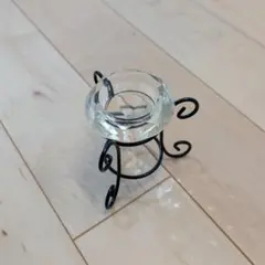 【ガラス×アイアン】キャンドルスタンド
