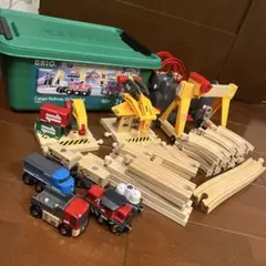 BRIO カーゴレールデラックスセット　IKEA列車セット付き