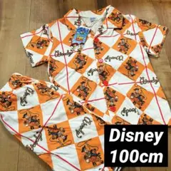 【新品】100 ディズニー トイストーリー 半袖 半ズボン パジャマ 男の子