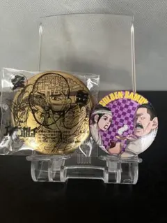 金カム　特典　ゴールデン缶バッジ　ゴールデンカムイ展