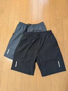 新品ハーフパンツ２枚　表記はＬですが実物はＭ相当