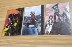 ヒロアカ　ヒロアカ展　原画展　ポストカード　3枚セット