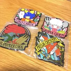 ファイナルファンタジーⅨ 25周年記念くじ　ラバーストラップ　4種