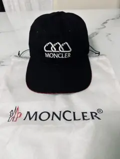 美品 MONCLER キャップ
