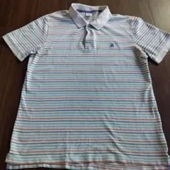 Brooks Brothers ストライプ ポロシャツ XL