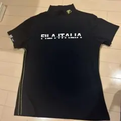 FILA ネイビー モックネックシャツ