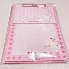 【レア】 赤十字血液センター ハローキティ バインダー メモ セット